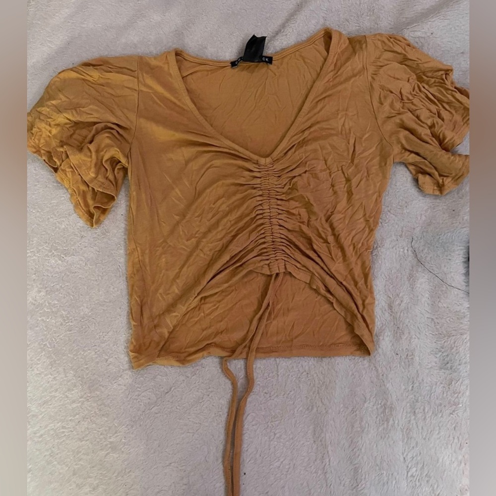 Yellow Flare Tee